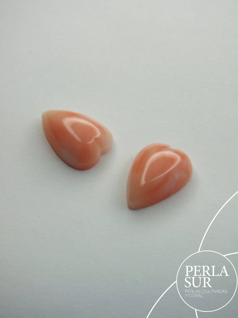 Par 9x13mm Cab. Pétalo-Corazón