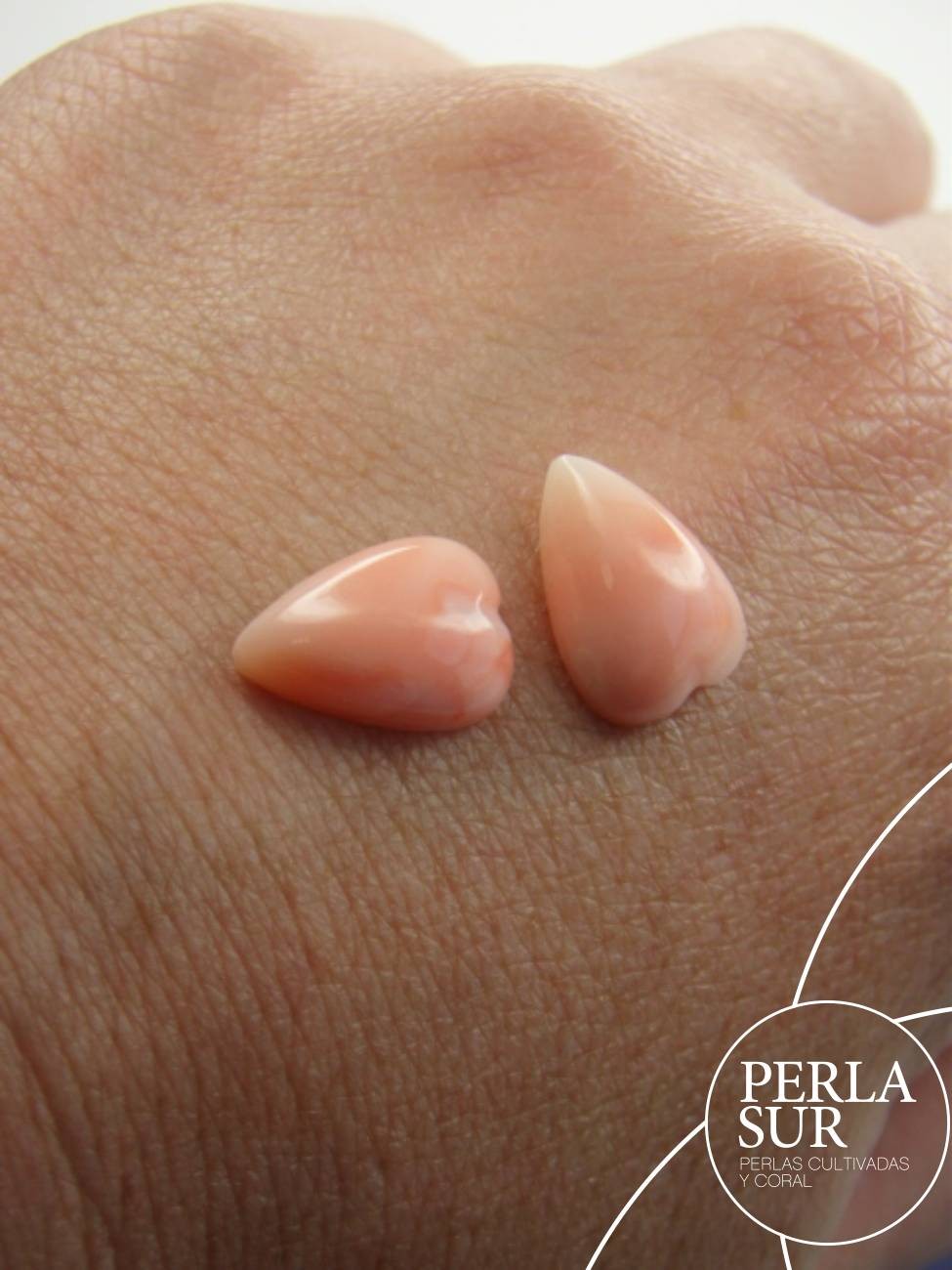 Par 9x13mm Cab. Pétalo-Corazón