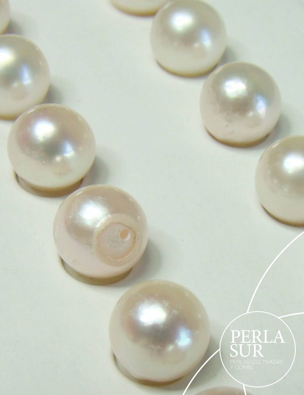 Pareja perla akoya 3/4 6-6'5mm