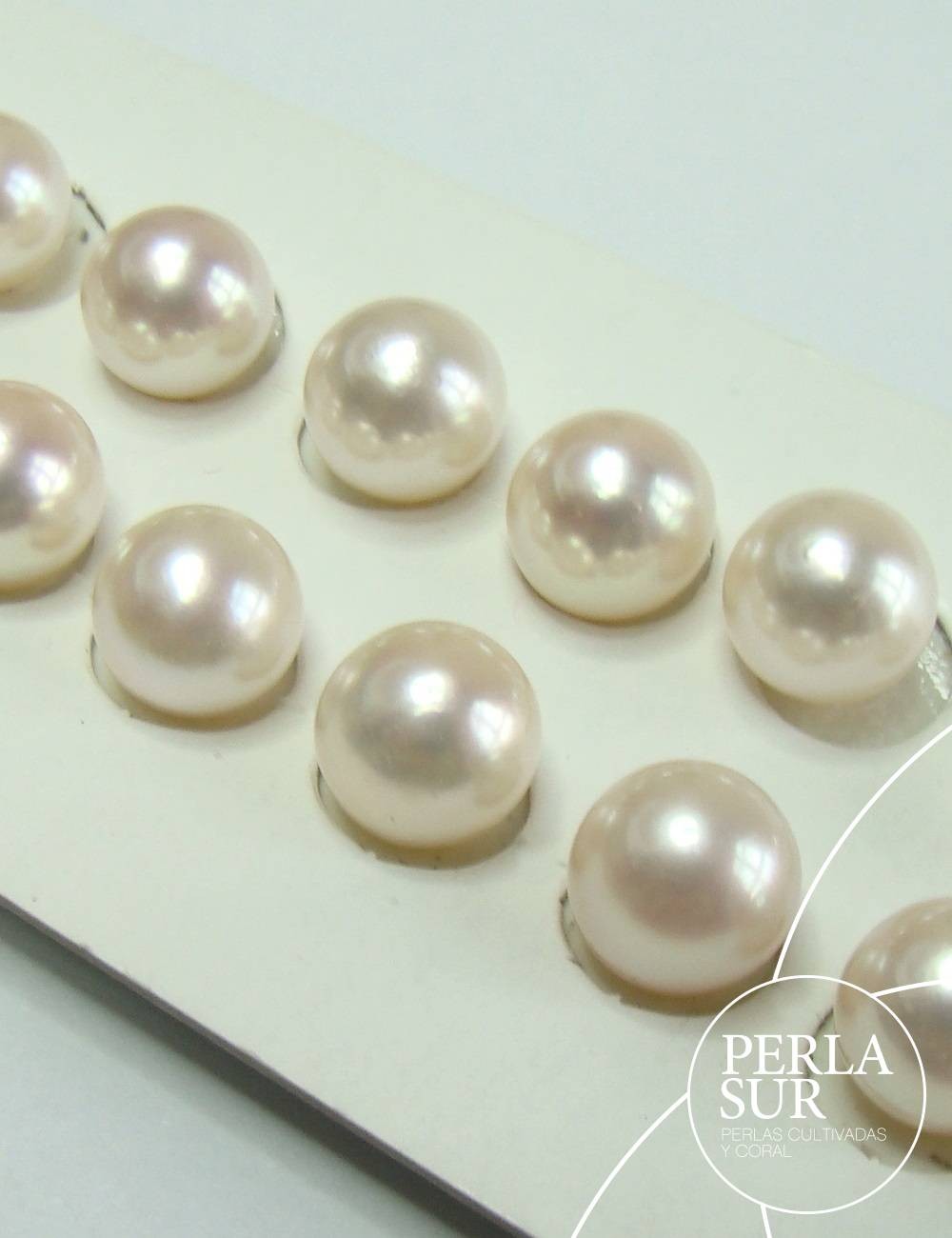 Pareja perla akoya 3/4 8'5-9mm