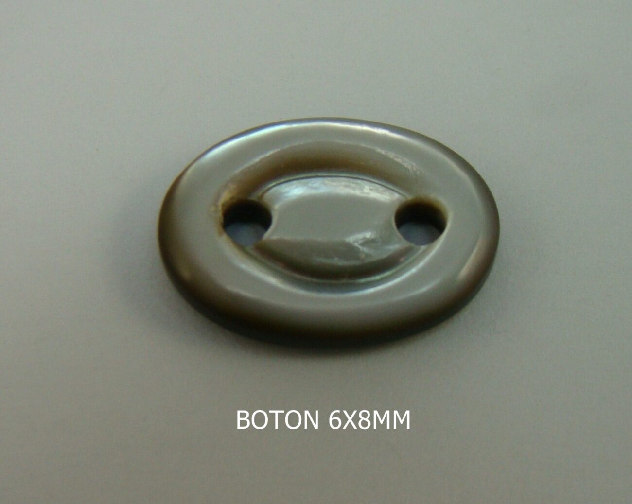 Botón Tahití 6x8mm