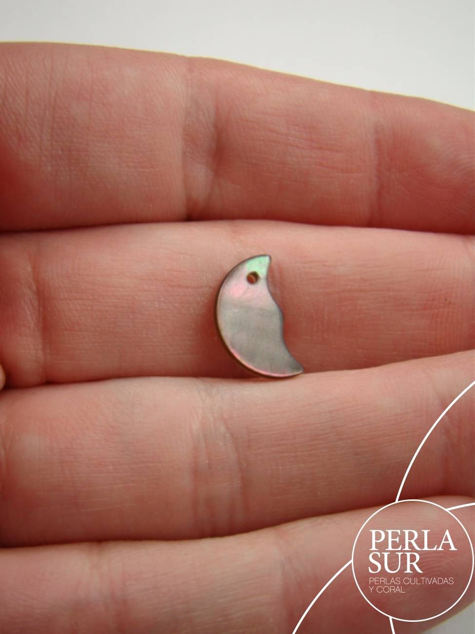 Luna 12x7mm Nácar Tahití
