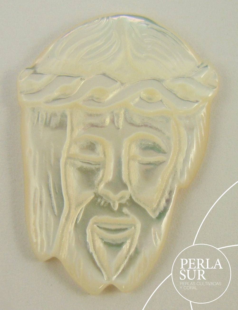 Cristo 18x25mm Nácar Australiana