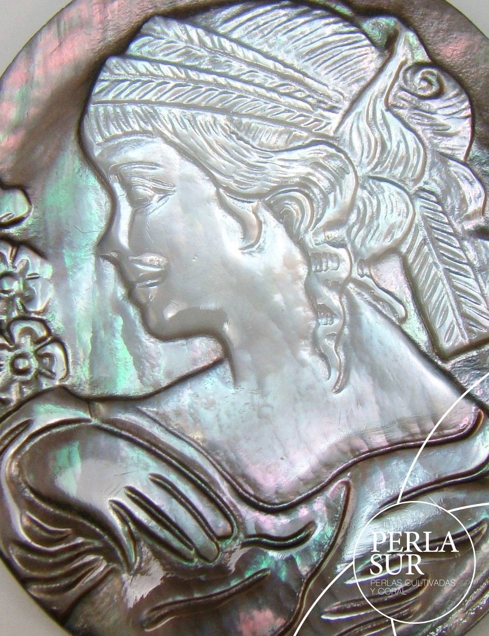 Alicia 45x55mm Camafeo Nácar Especial Surtido