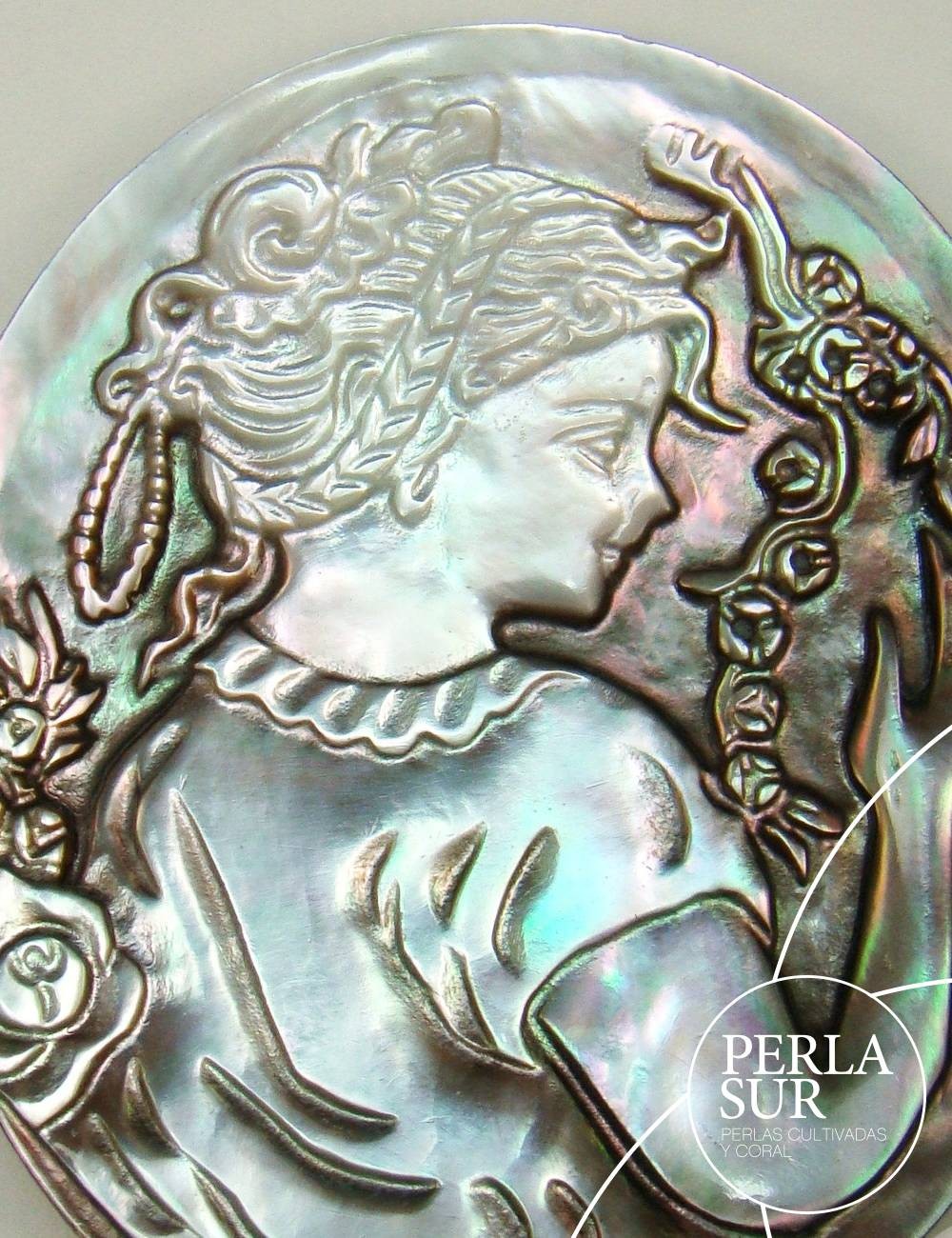 Beatriz 40X50mm Camafeo Nácar Especial Surtido Tahití