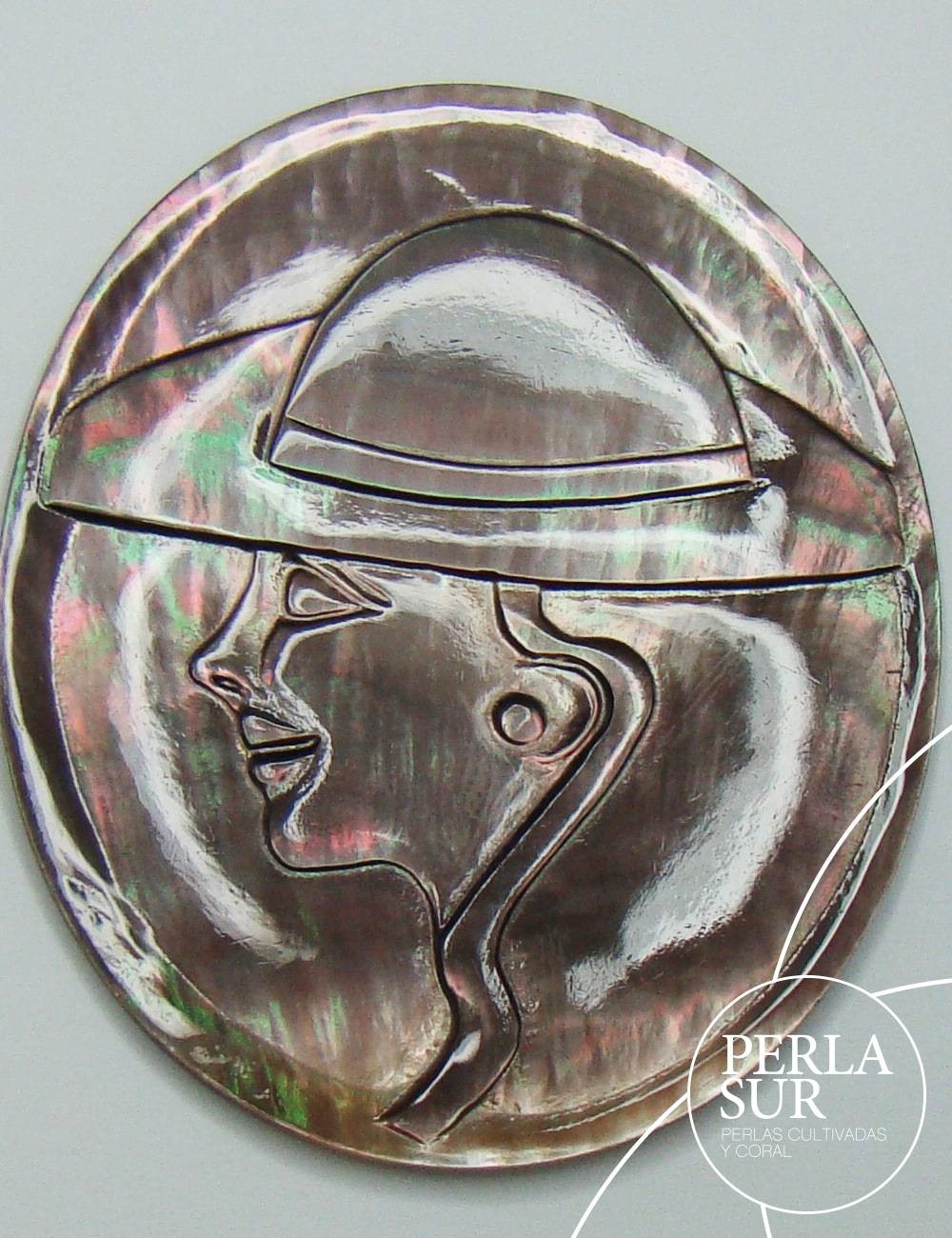 Sofía 48X60mm Camafeo Nácar New Faces Tahití