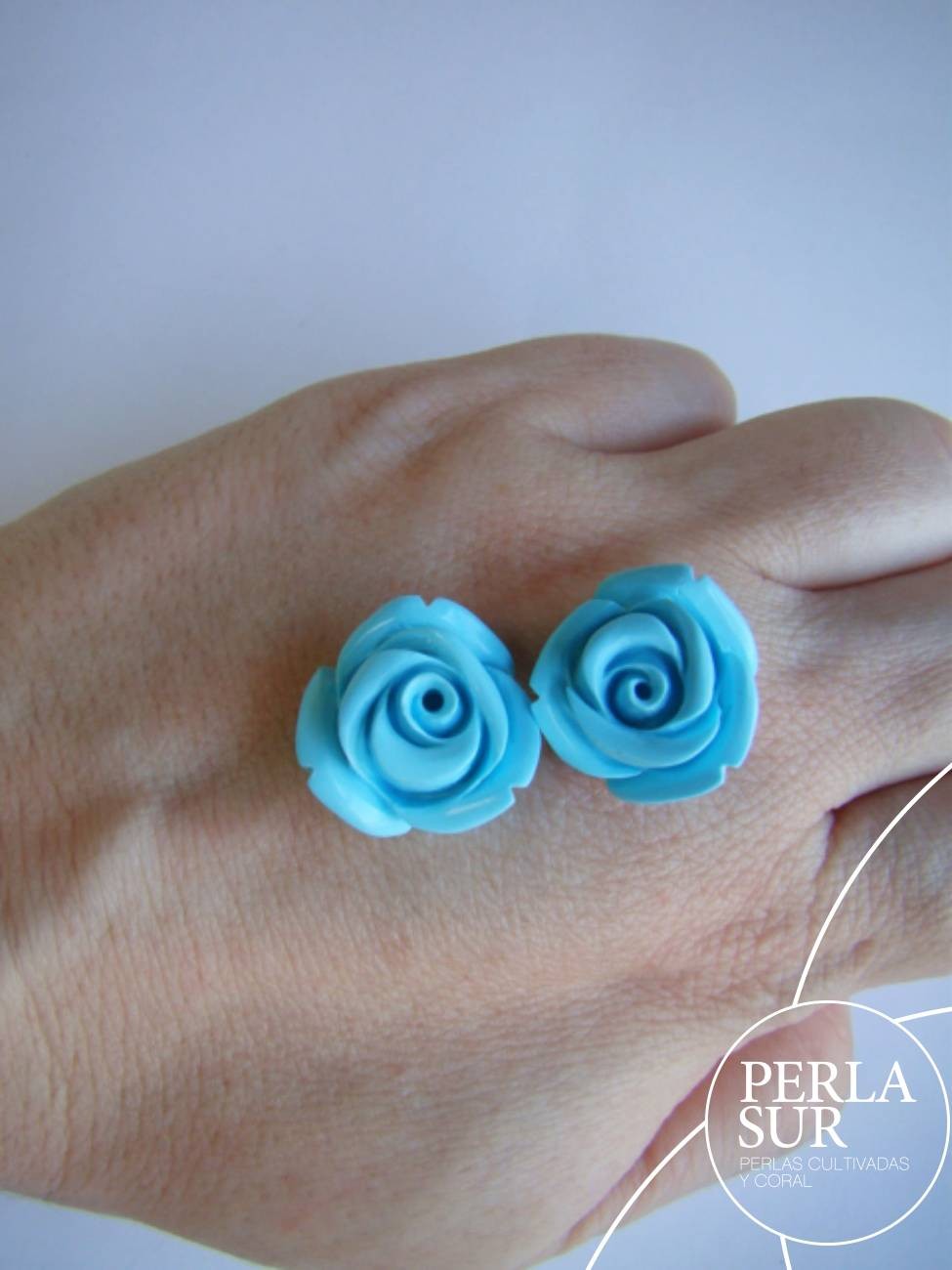 Pareja Rosas 18mm T.Rec.