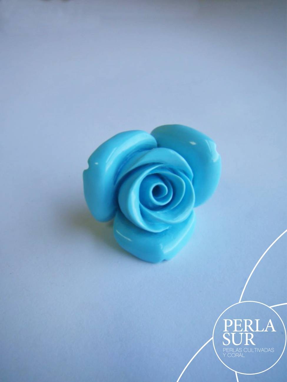 Rosa 29mm Turquesa Rec.