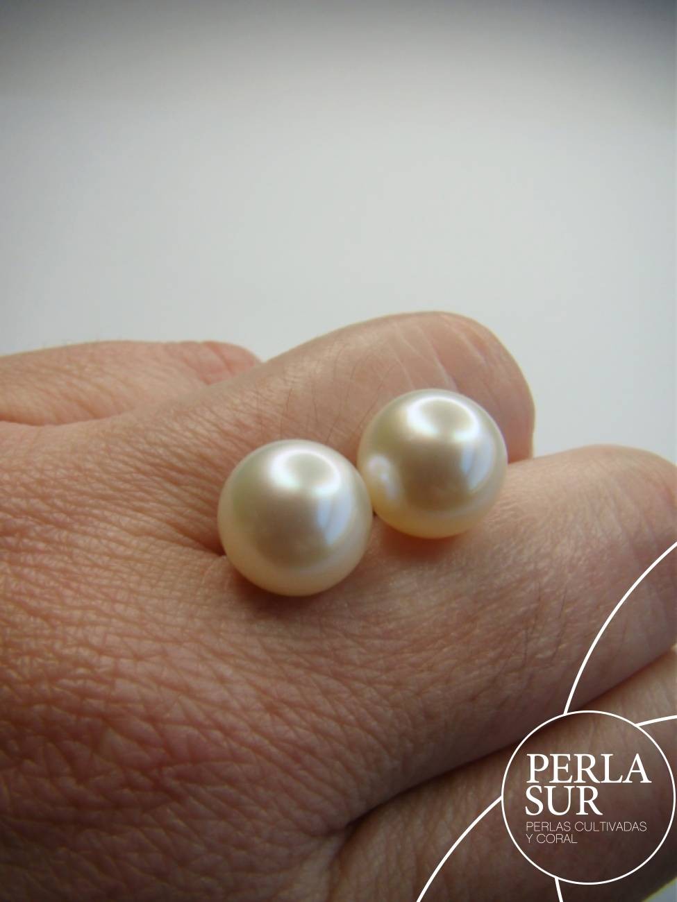 Pareja Perla Australiana Redonda 10'5-11mm A