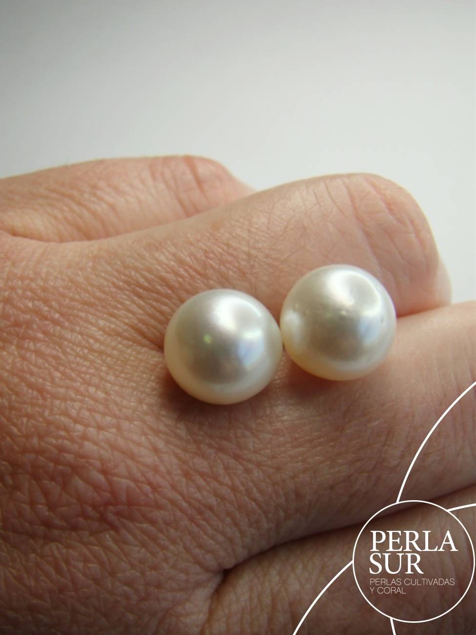 Pareja Perla Australiana Redonda 11-11'5mm C