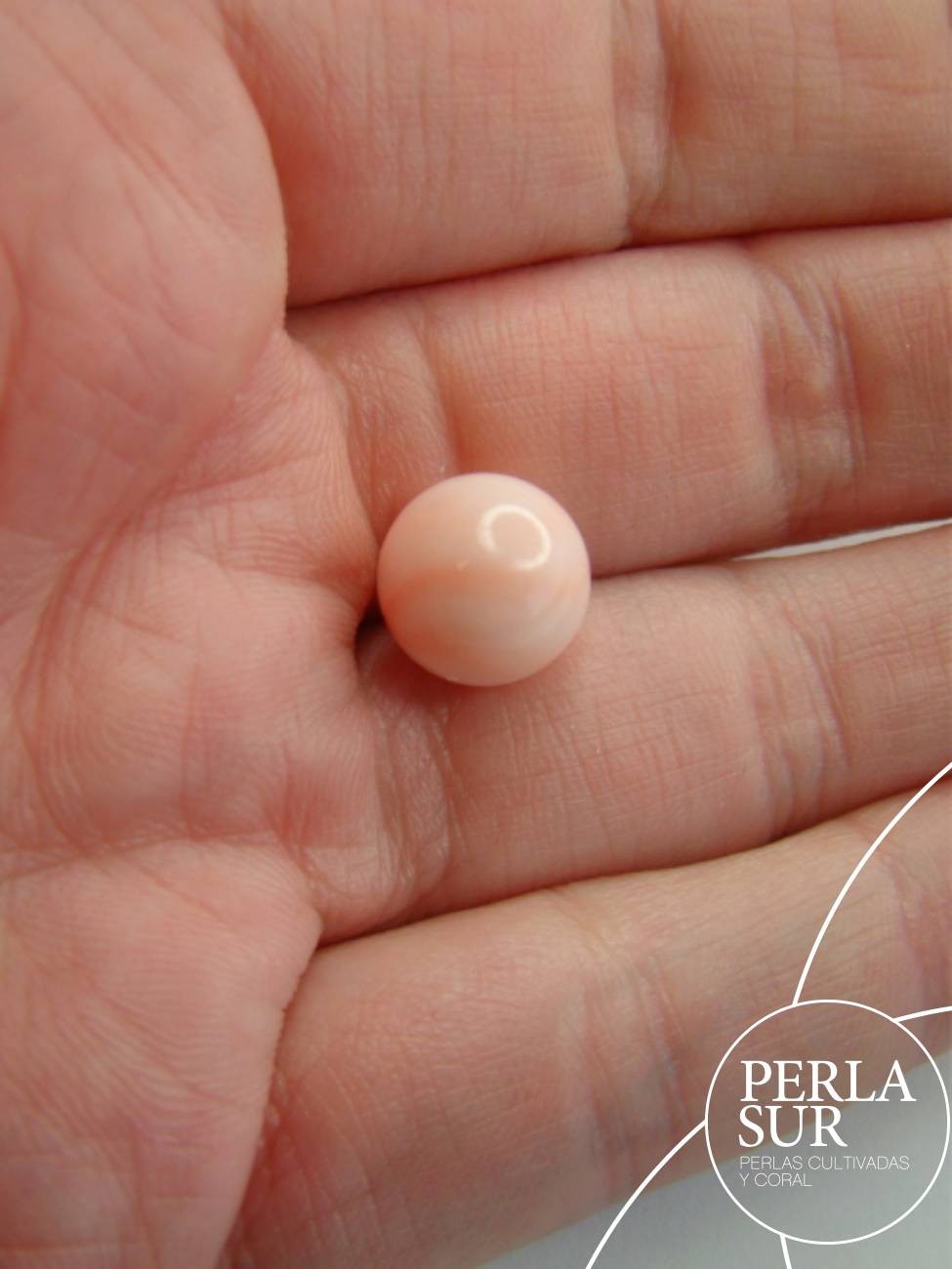 Bola 10mm ½t. Coral Rosa
