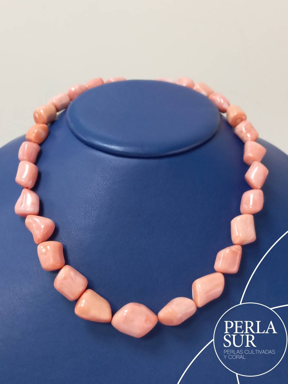 Collar coral japonés barroco 29pc