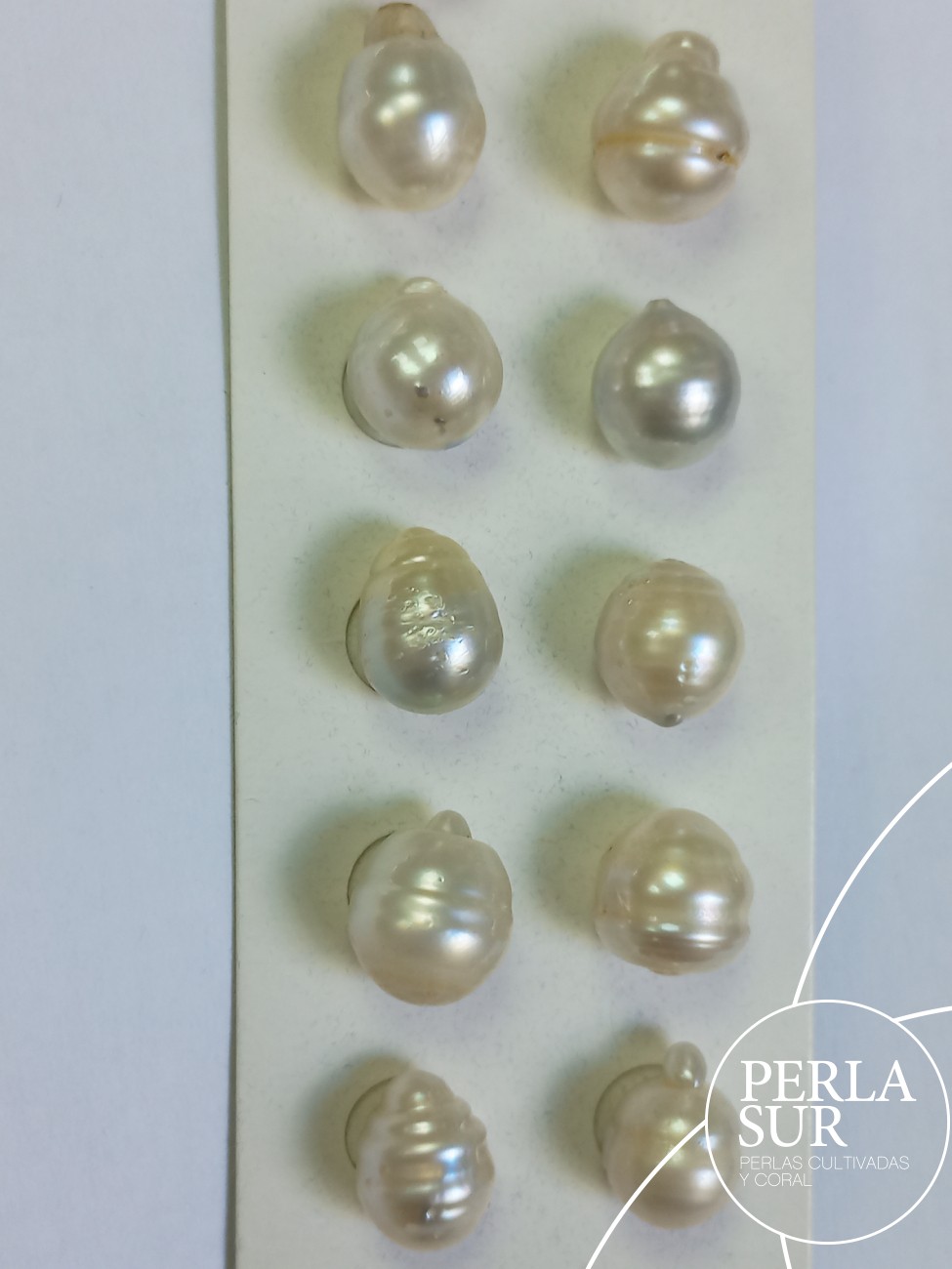 Perla Aus. 12-13mm Barroca Colgante L