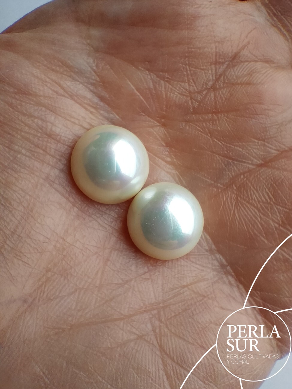 Mabe shell 14mm blanca