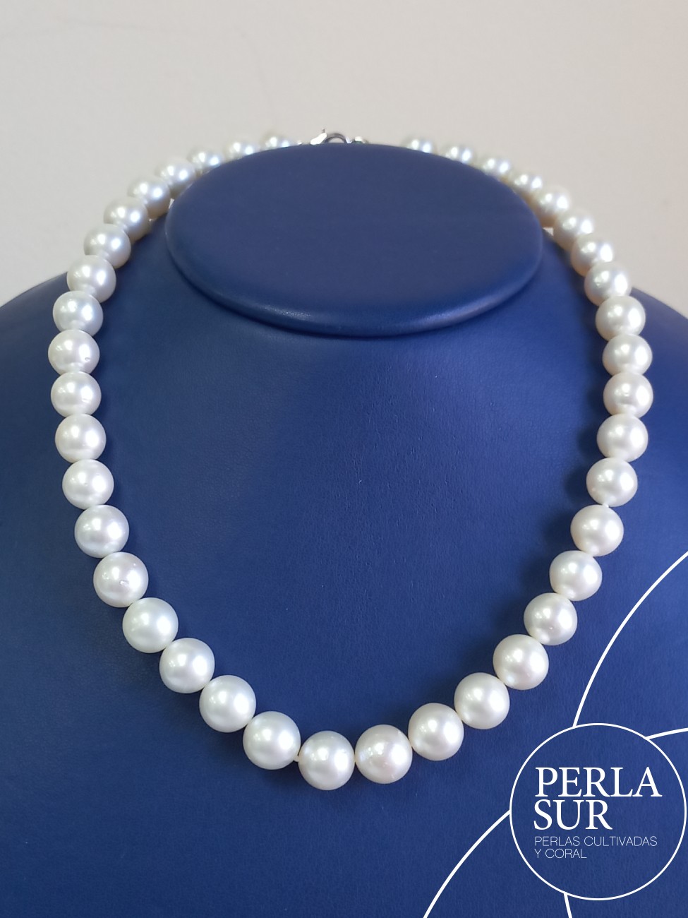 Collar perla australiana R 10 a 11mm 40p 42cm