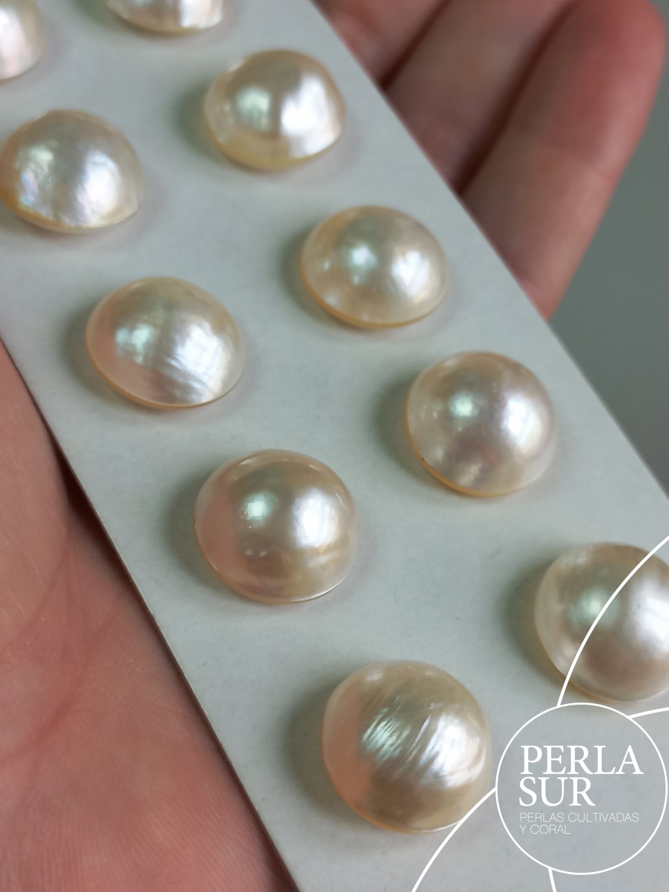 Perla Mabe 15-15'40mm Clásicas Barrocas Emparejadas