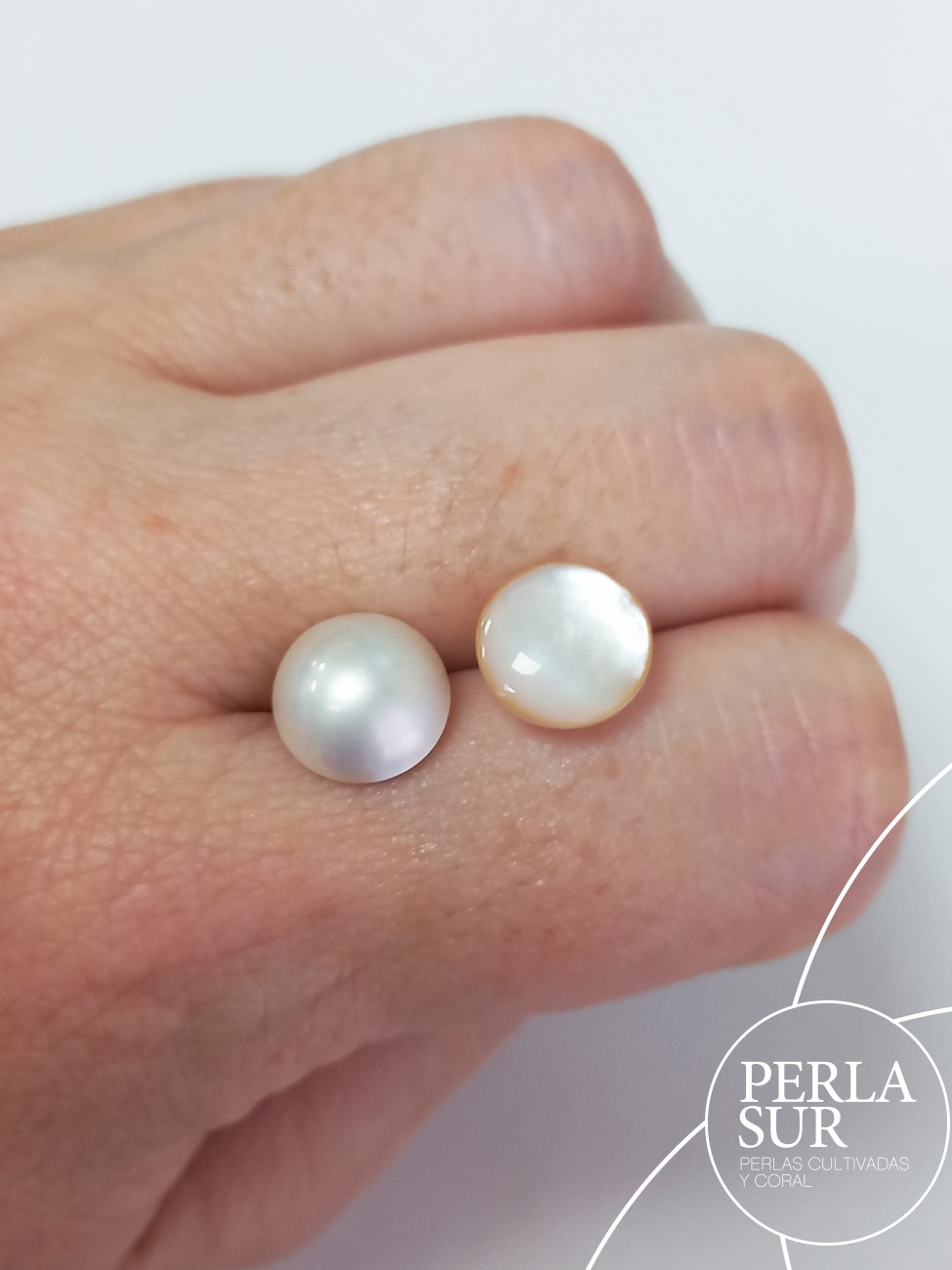 Perla Mabe 10-10'5mm Lisas
