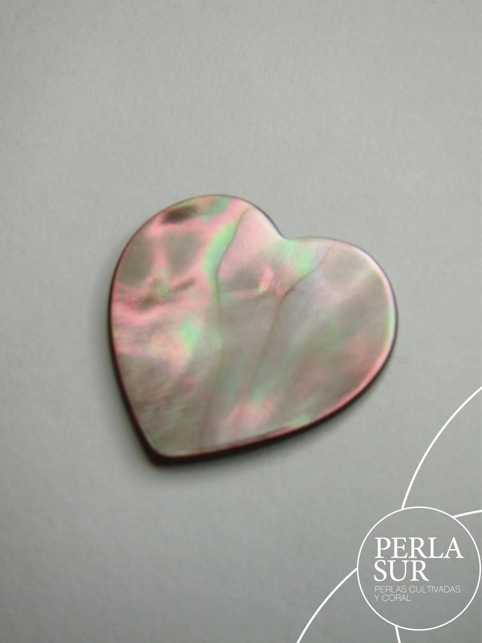Corazón 21mm Nácar Madreperla Tahití