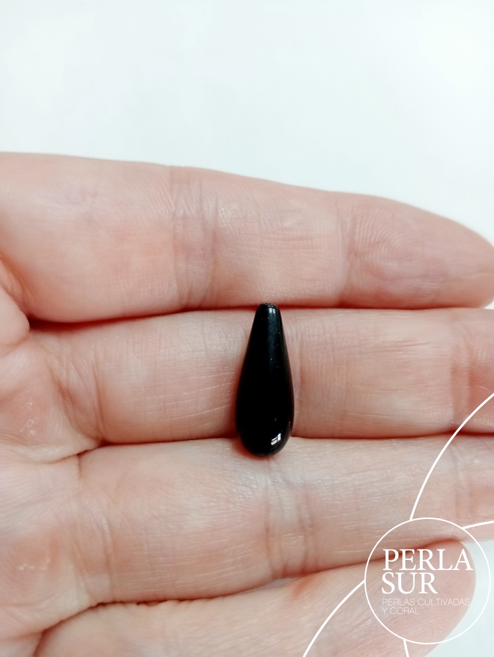Perilla 7x18mm 1/2t sintético (ónix)