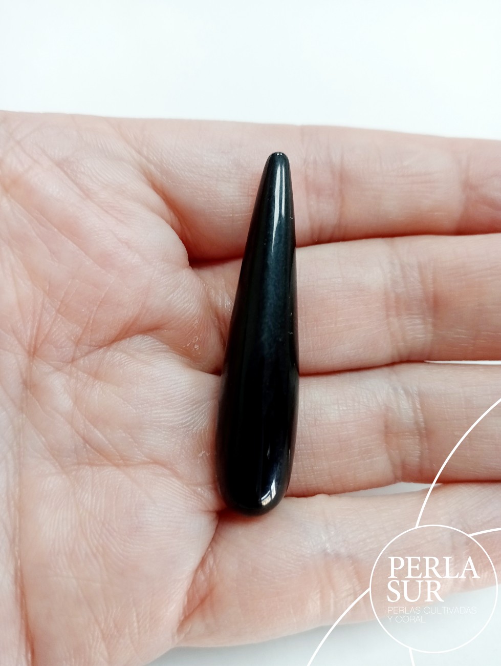 Perilla 10x45mm 1/2t sintético (ónix)