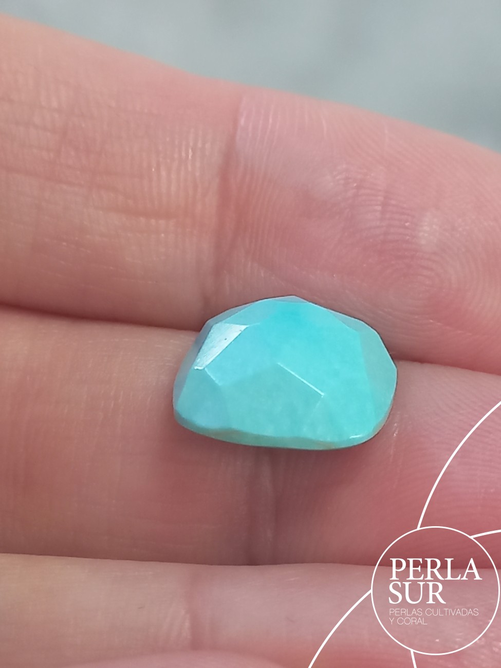 Lote cabujón 12mm antik turquesa natural