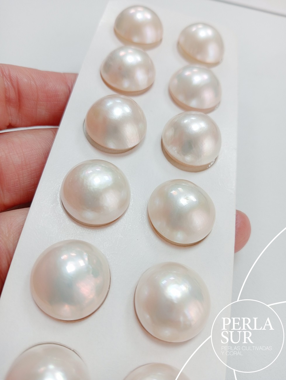Perla mabe 16'5-17mm emparejada
