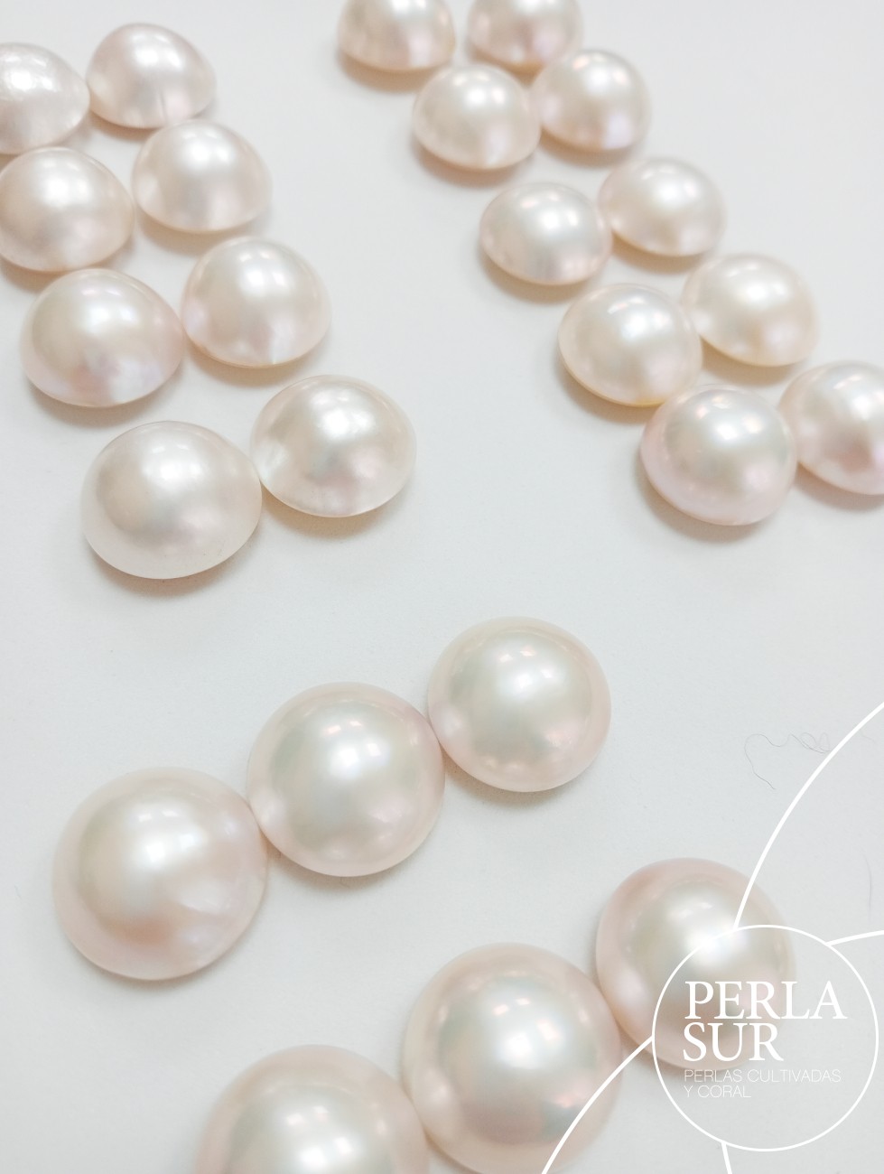 Perla mabe 19mm emparejada