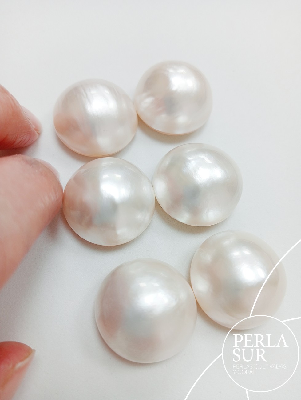 Perla mabe 21'5mm emparejada