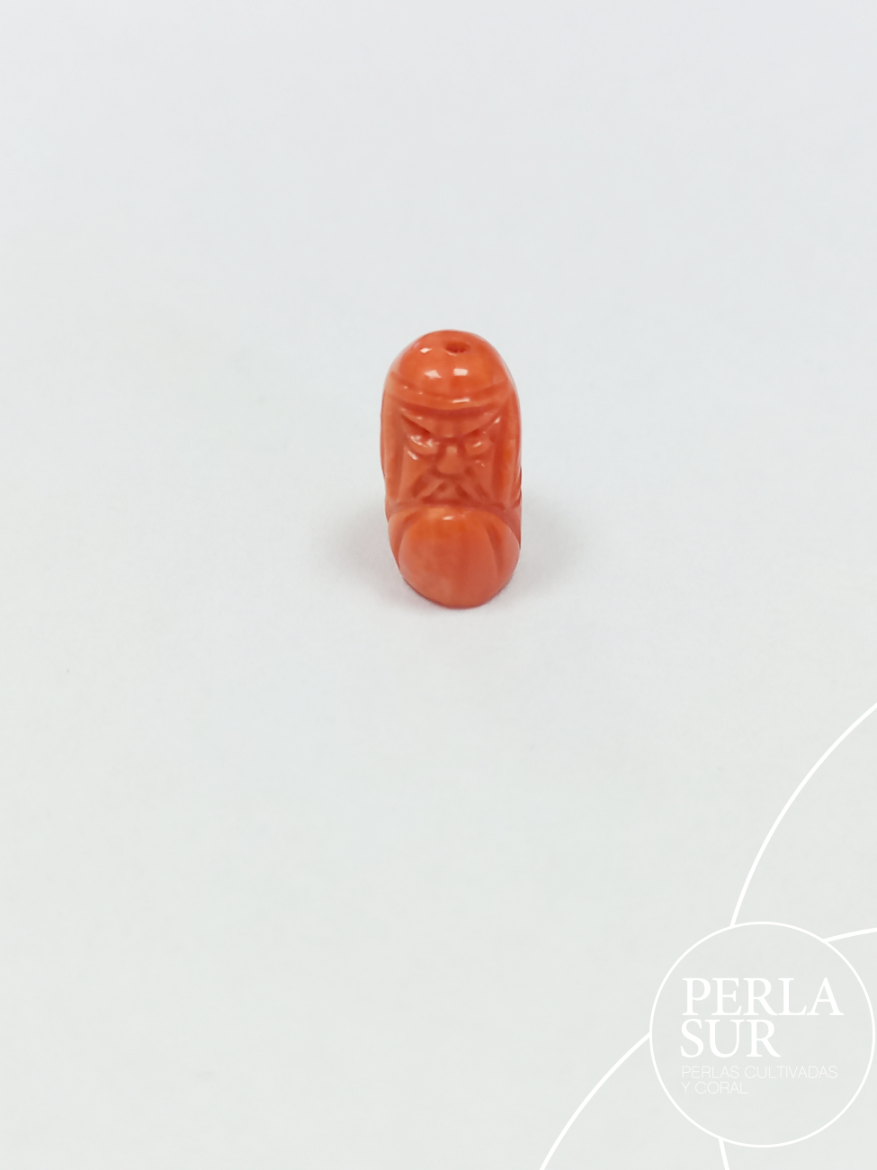 Netsuke Coral Japonés Pequeño