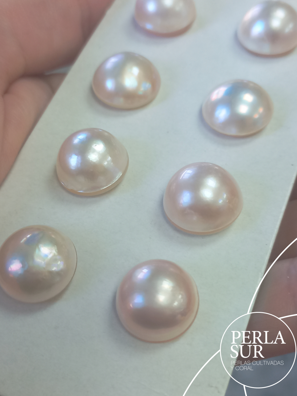 Perla Mabe 13-13'5mm Rosadas Sueltas
